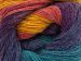 Angora Batik Gold, Salmon, Turquoise, Purple